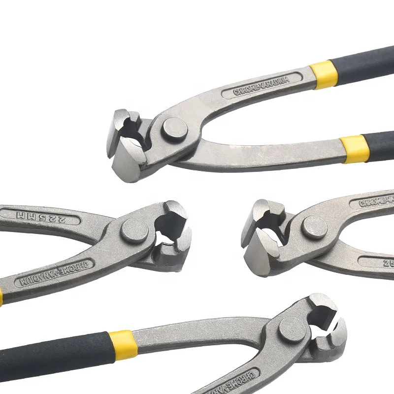 YTH 8in 9in 10in 12in  Heavy-Duty German Type End Cutting Pliers Wire Cutting Nippers Carpenter Pincer