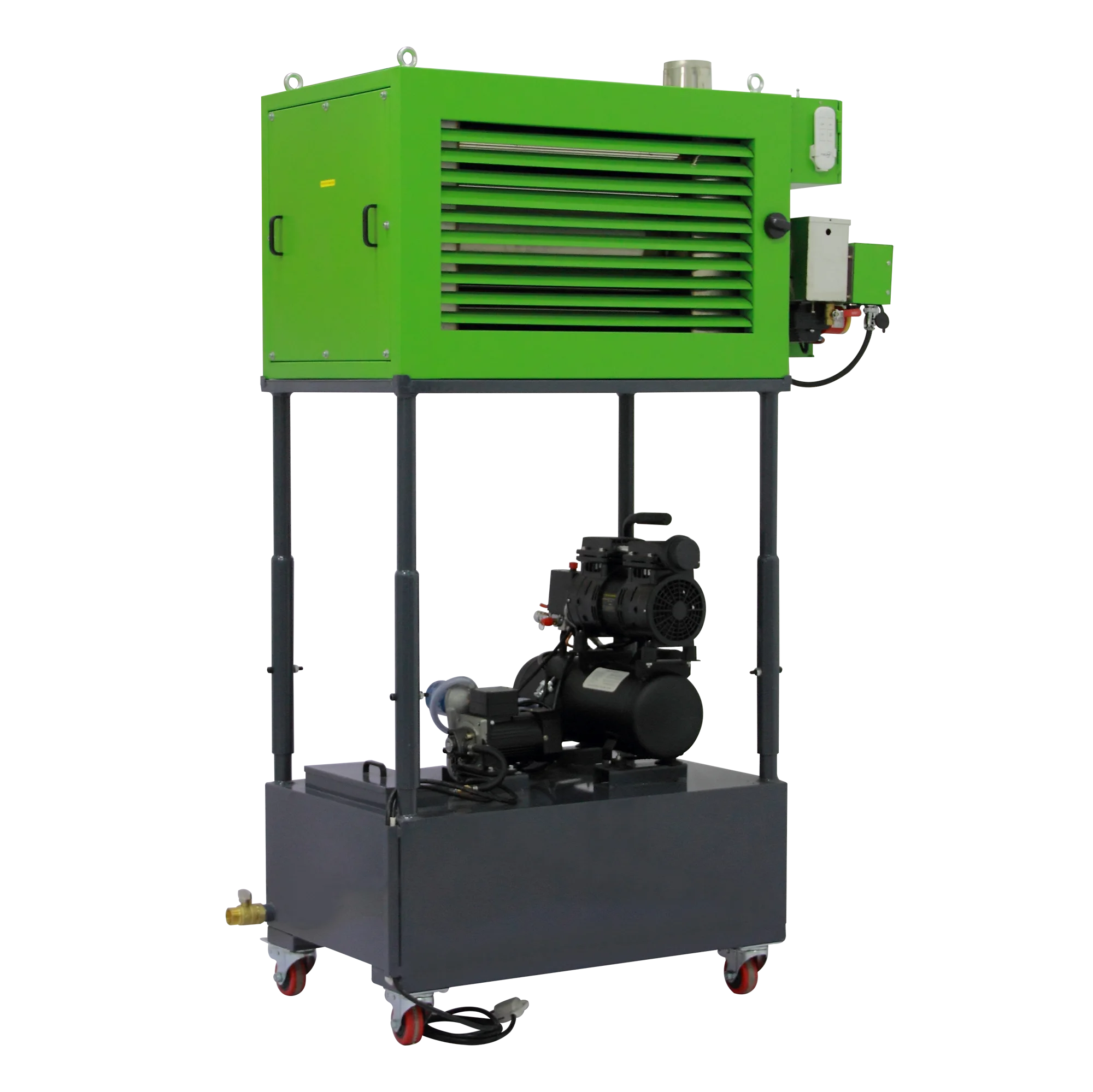 Luxury KVH800 Integrated Waste Oil Heater With Alarm Sound