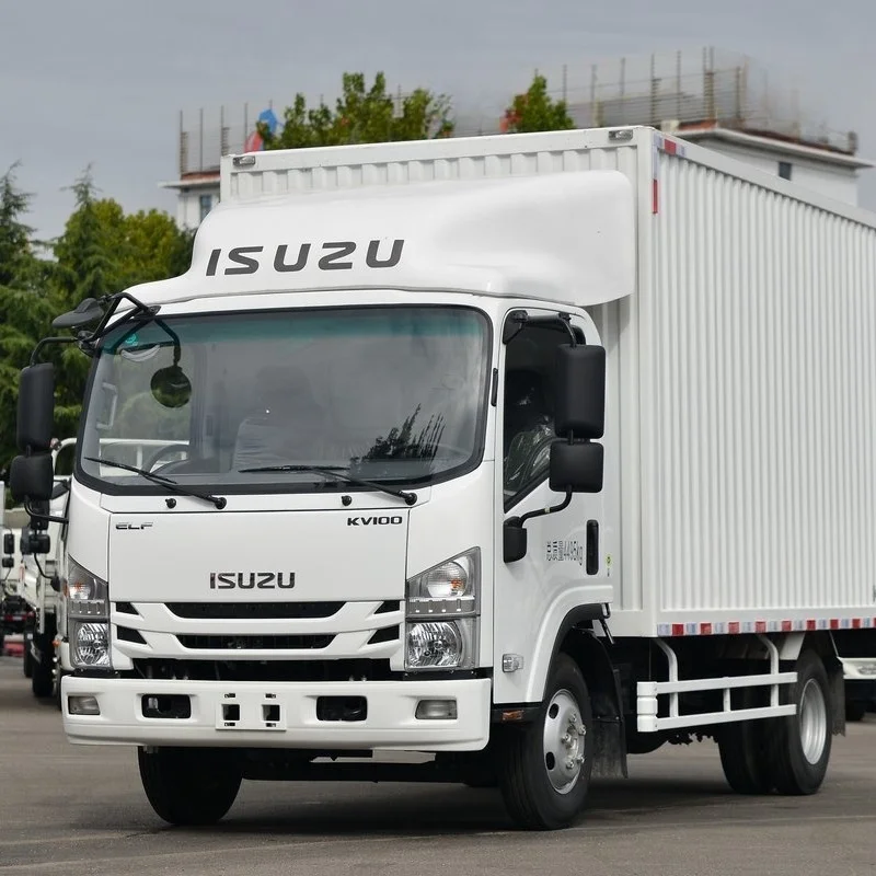 Qingling Isuzu 100P New Single Row  Cargo Trucks Product Fence