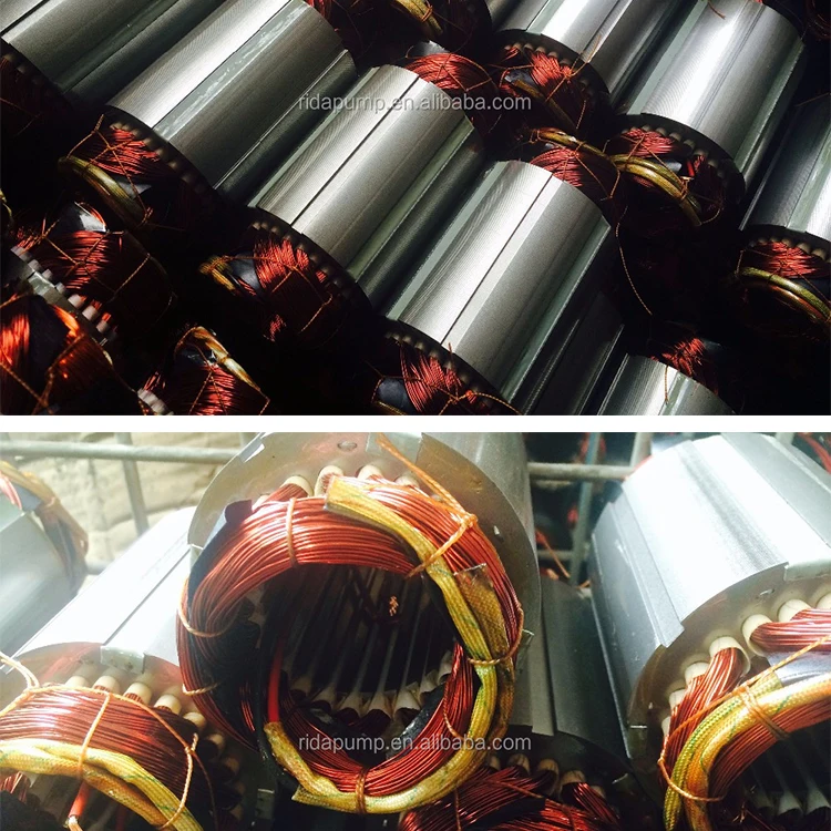 RIDA 4Inches Agriculture Single Phase Motor Submersible Deep Well PumpFor Civil and Industrial Applications