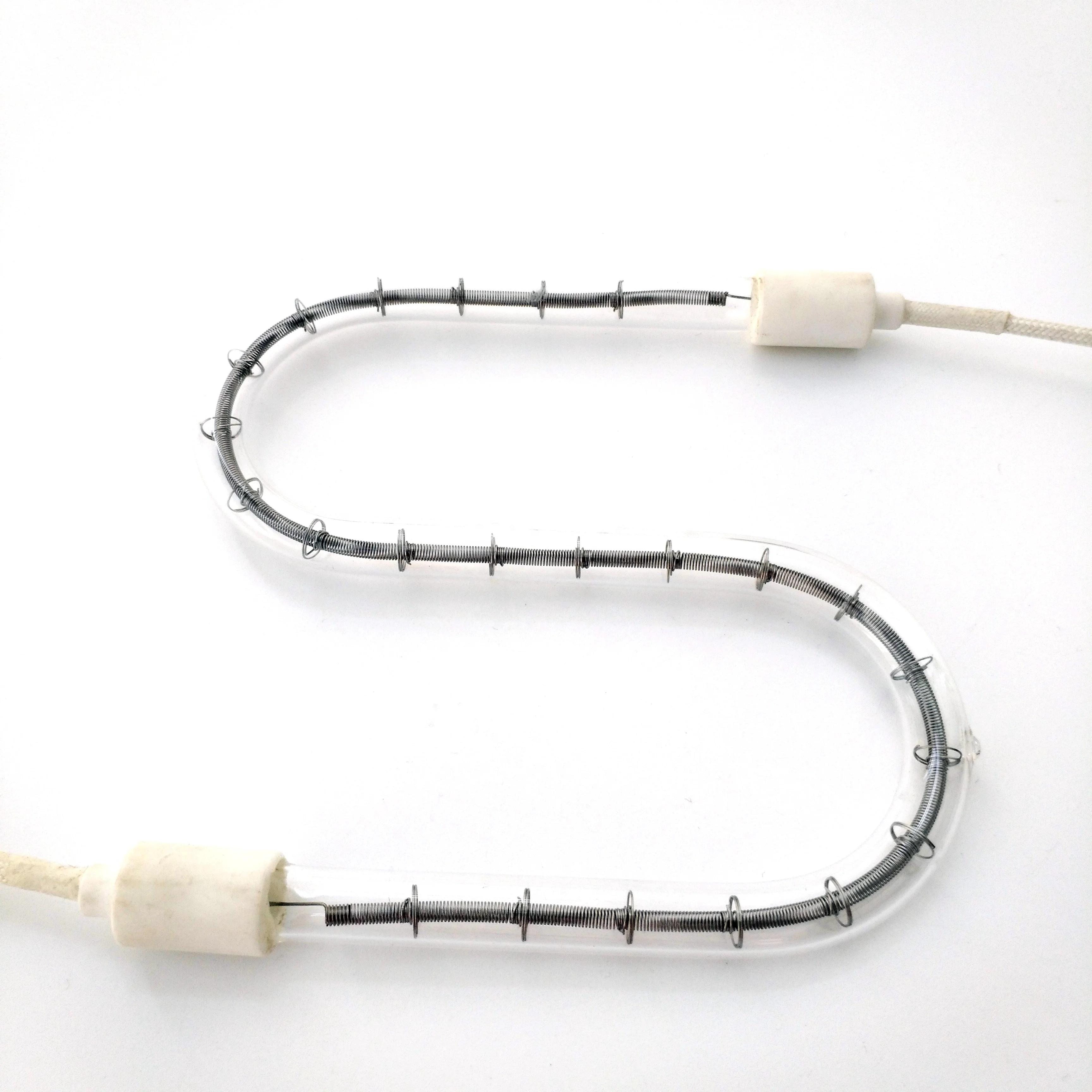 650w medium wave carbon fiber quartz heater heating lamp