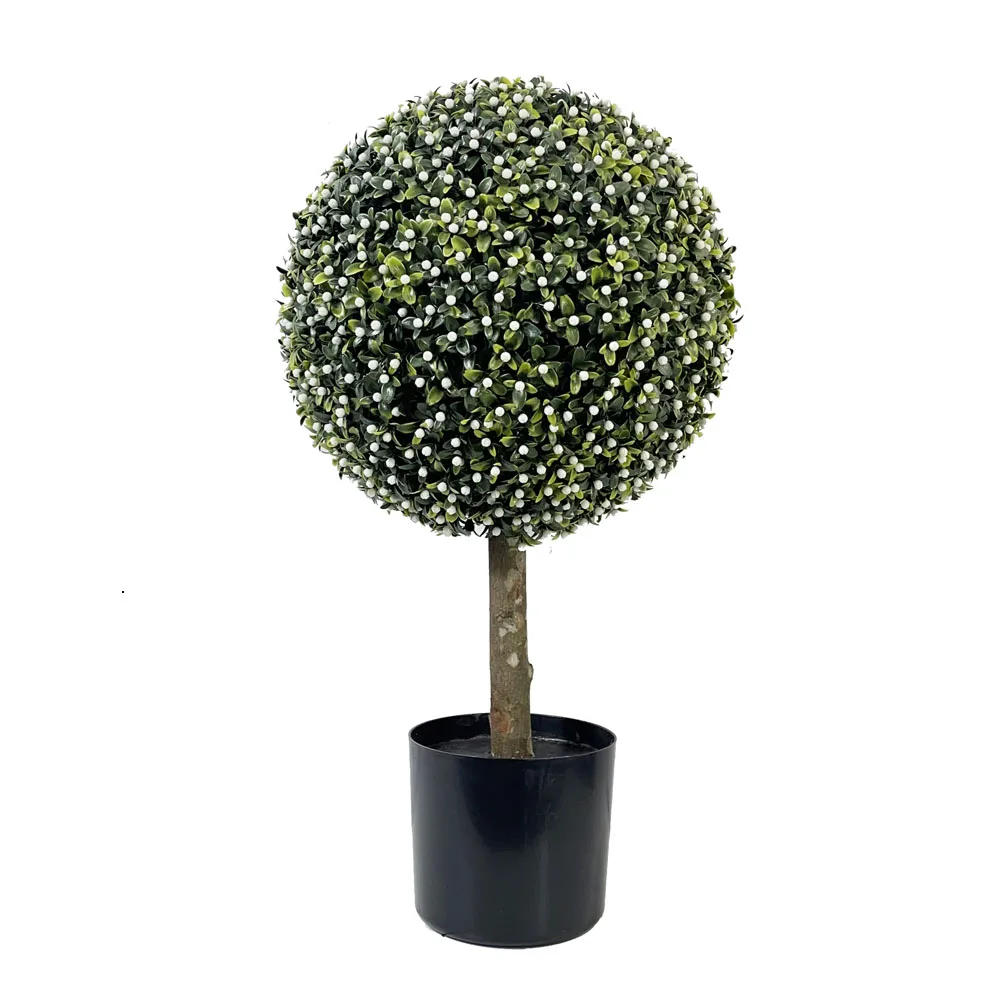 Hot Sale Topiary Boxwood Ball Artificial Plant Home Decoration Indoor Outdoor Plant Tree
