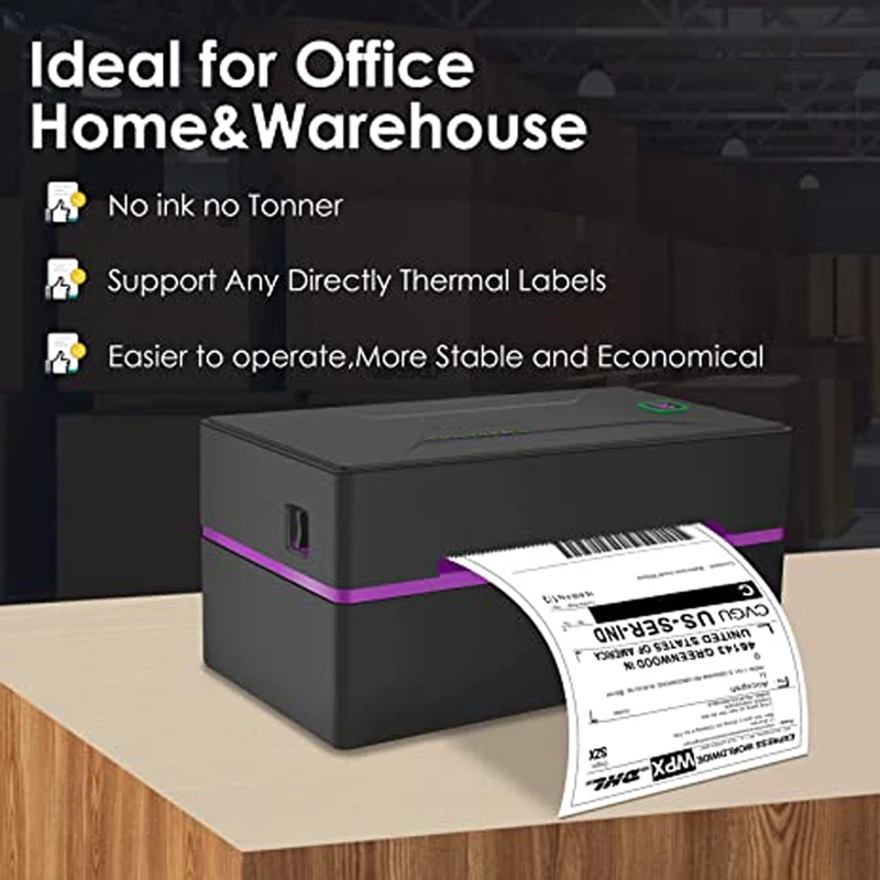 UPS DHL Air waybill thermal barcode printer free application for mobile phone sticker thermal printer for computer