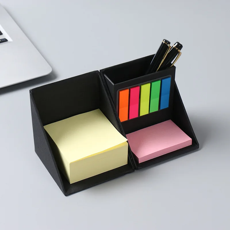 Artistic 25 sheets per cube memo pads set to do list with pen holder