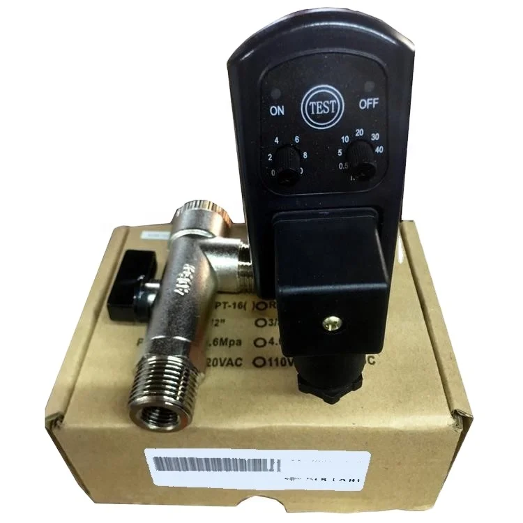 air-compressors 02250047-047 Electromagnetic drain valve Air compressor drain valve sullair air-compressor parts Solenoid valve