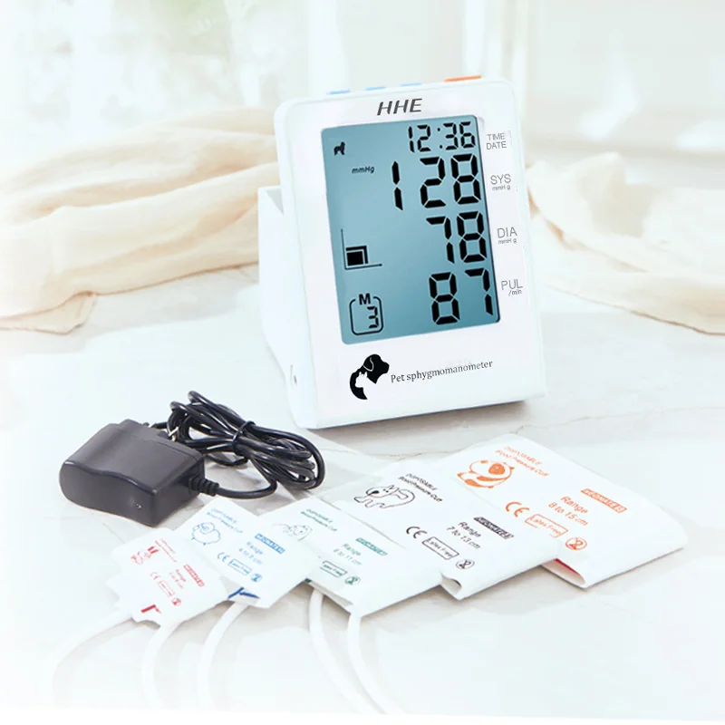 In stock portable pet meter vet blood pressure monitor for vet hospital pet clinic