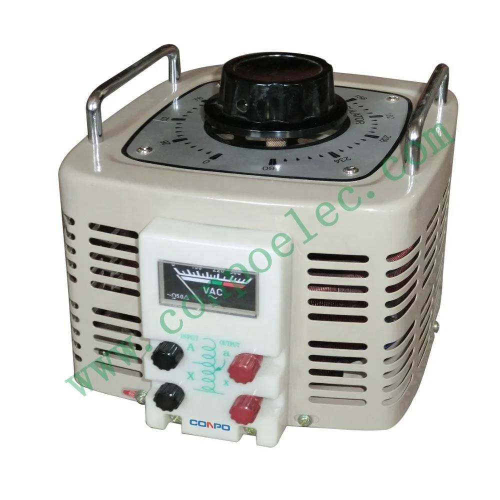 TDGC2-3000VA 3kva Single 1Phase Variable Transformer Contact Voltage Regulator 220V/110V input & 0~250V/0~130V output CE RoHS