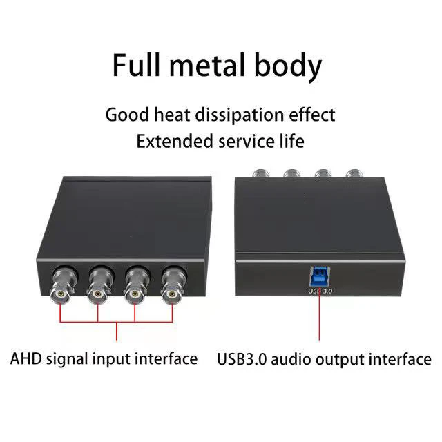  Оптовая продажа 1080P поддержка для наблюдения подключения камеры 4 channel AHD USB 3 0 карта видеозахвата прямые