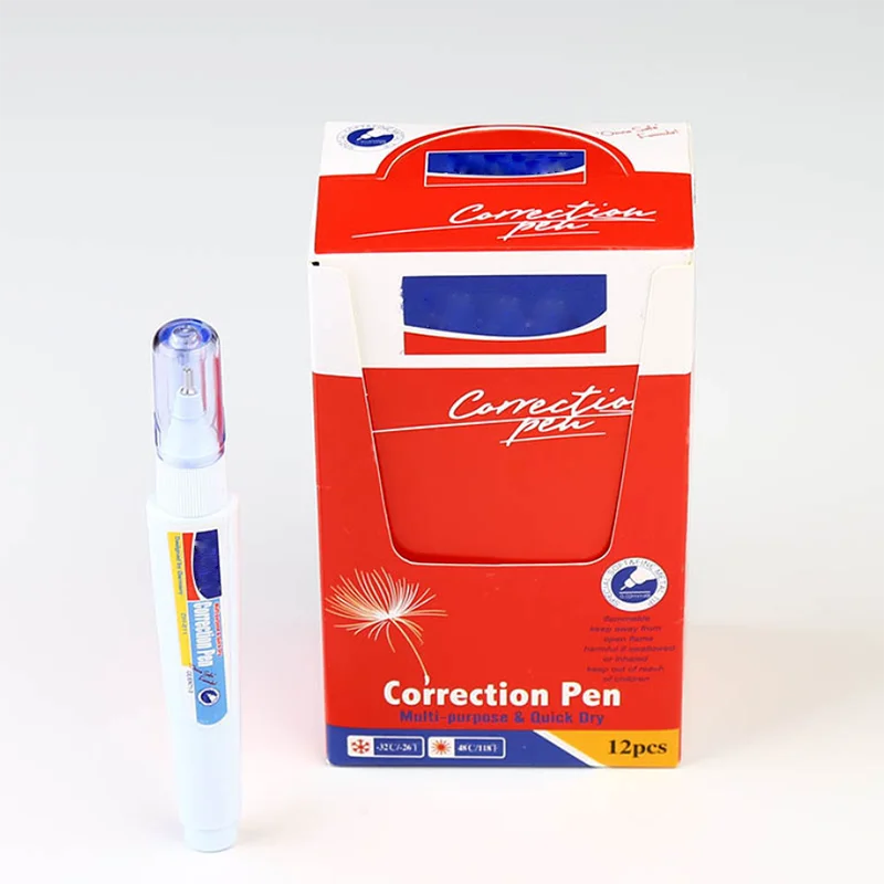 Оптовая продажа Высококачественная Белая корректирующая жидкая ручка для