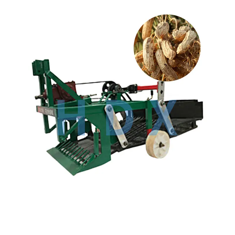 Large peanut harvester