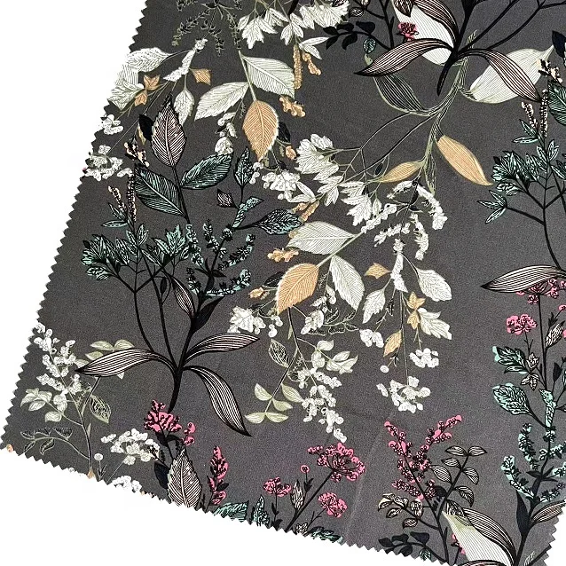 100% вискоза, вискоза и модал, вискозная ткань с принтом, рубашка, Ткань, 100% вискоза, ткань с принтом