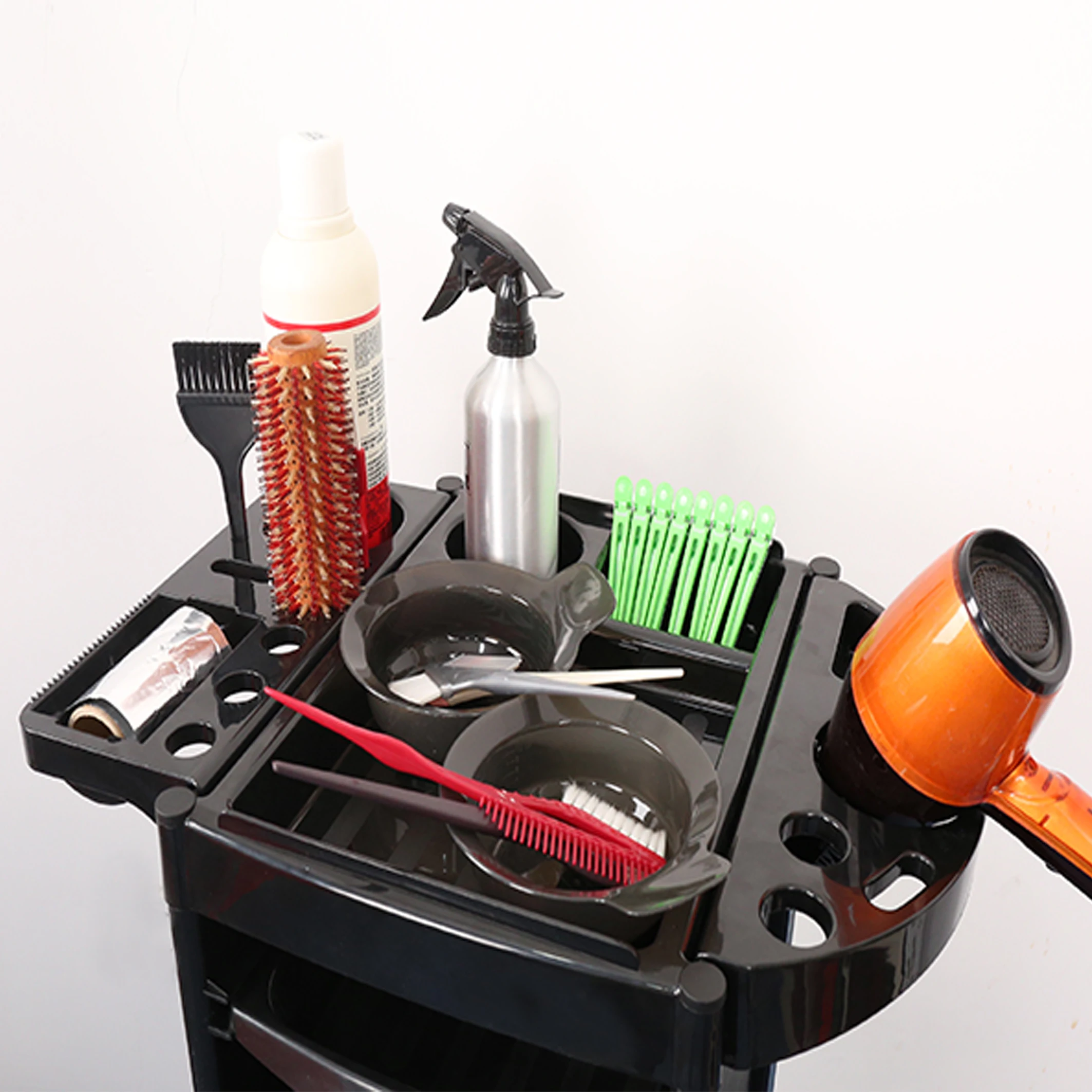 X11-5 Storage Hair Spa Rolling Cart Tray Trolley Hairdresser Beauty Barber Colouring Drawers Hairdressing