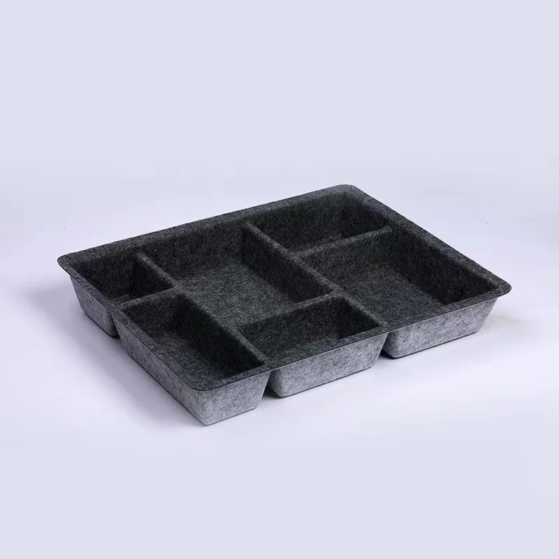 Hot felt drawer store and ornganize felt boxes