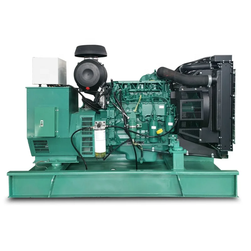 Diesel generator 70kw  power by Volvo penta TAD530GE engine silent type