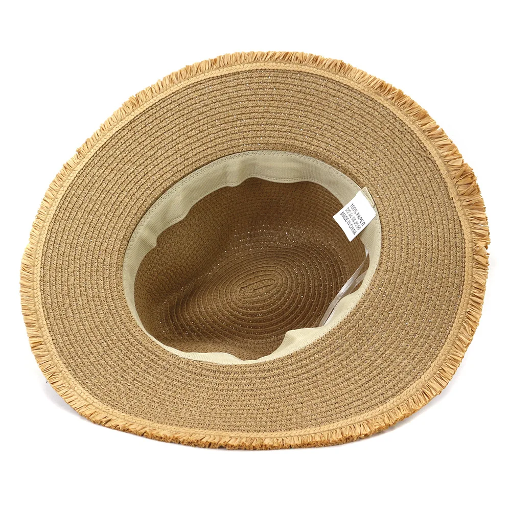 New Style 2022 Four Colors Beach Straw Hats Sun Block Fashion Colors Summer Autumn Men Women Unisex Outdoor Hats