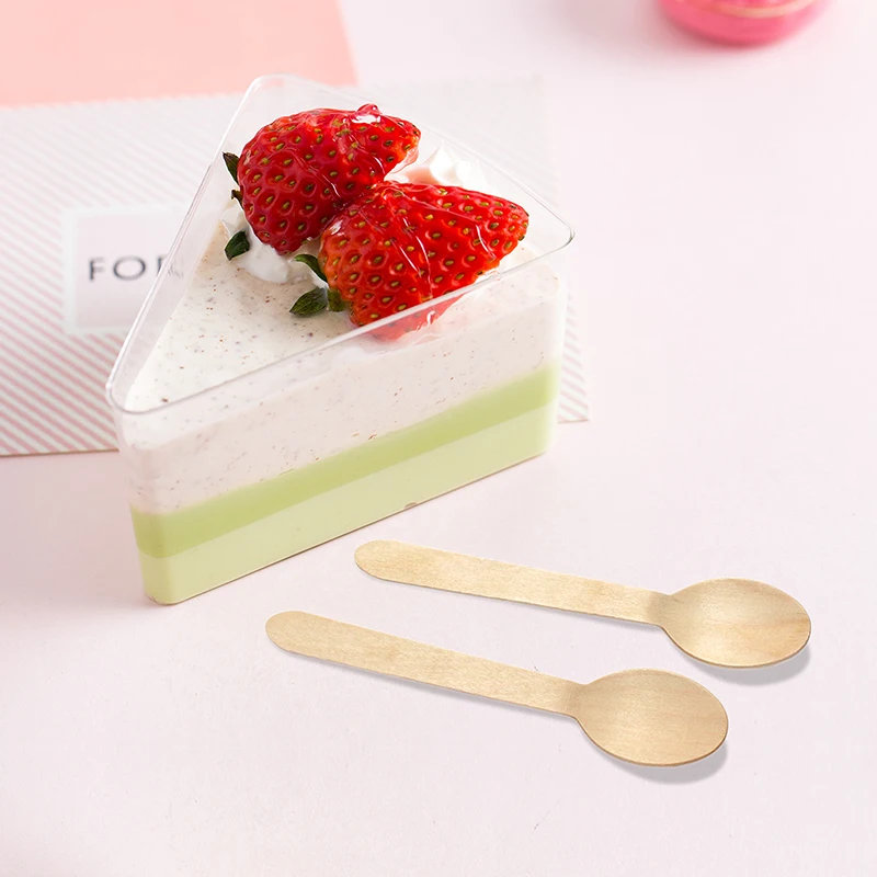 Eco wooden disposable cutlery  wooden spoon 160mm for food grade