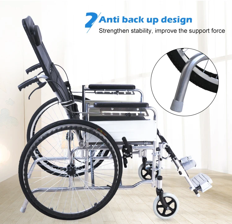 Lightweight Folding Manual Wheelchair Elderly Wheelchair Price