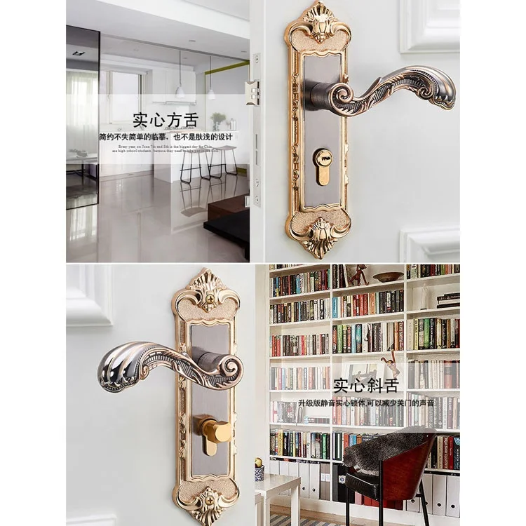 Aluminum lock Elegant With Best Price For woden doors and  villa and house best sales