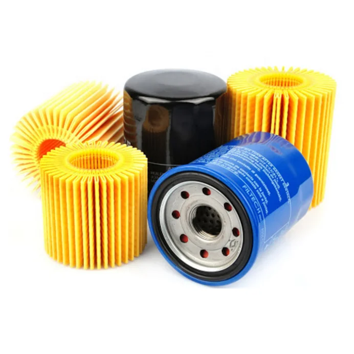 Hot Selling High Performance Car Engine Oil Filter From KOREA White