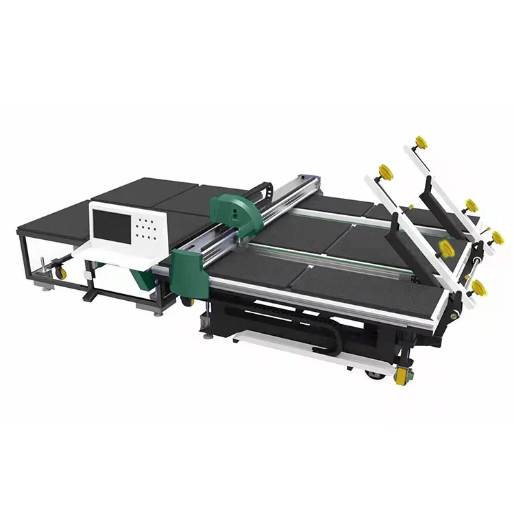 TANPU  automatical and accurate Automatic Glass Cutting Full Automatic Glass Cutting Production Line glass cutting