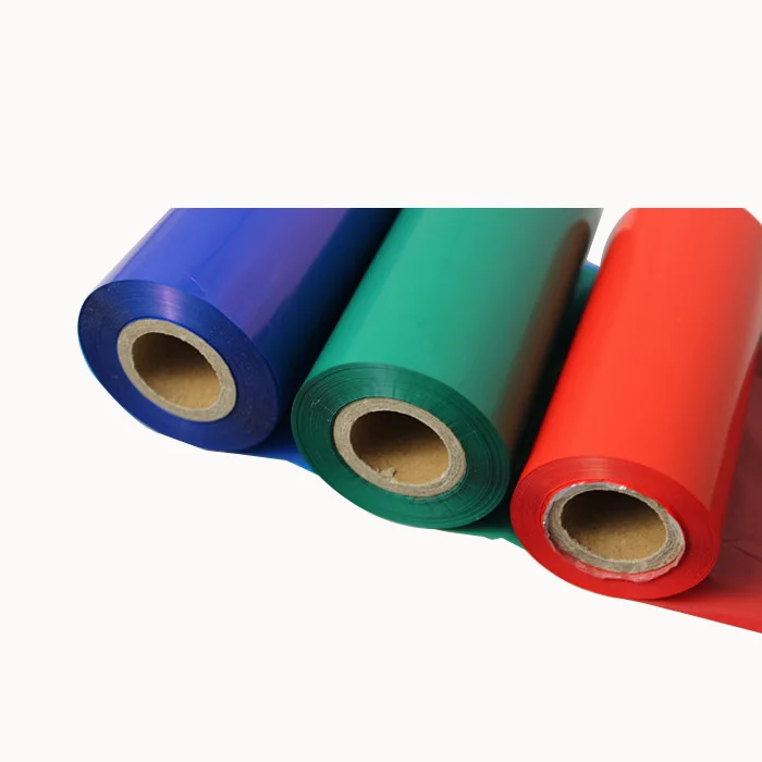 110MM*300M Printer ribbon TTR Red wax resin Color Thermal Transfer Ink printer ribbon