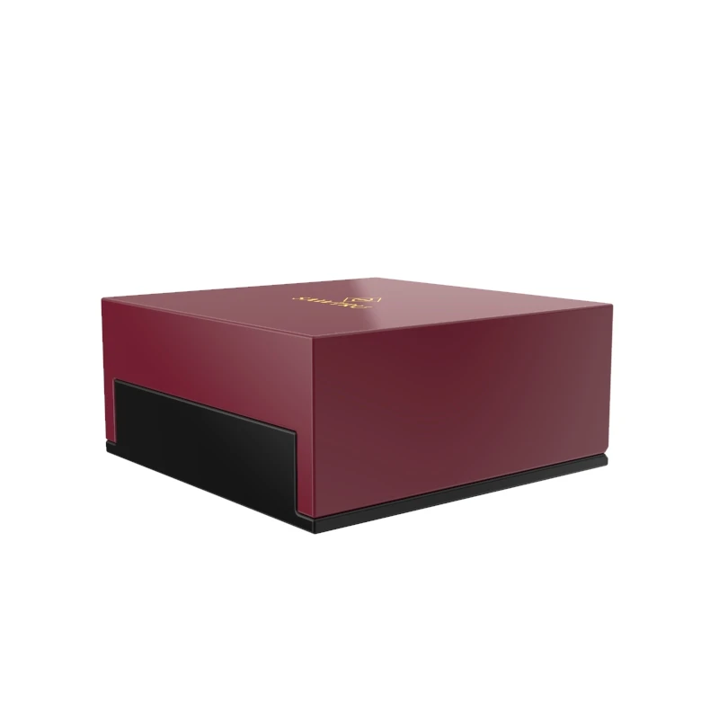 Sawtru High Glossy Perfume Jewelry Wooden Box With Metal Lock Elegant Small Wooden Box with Perfume Bottle With SABER Certificate