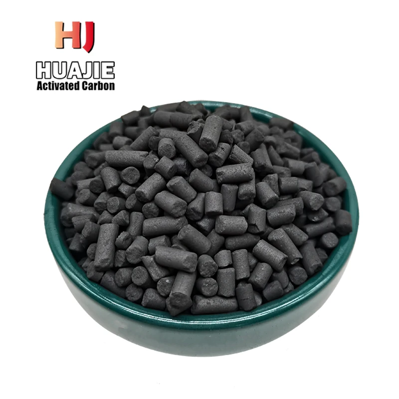 4mm black coal/wood Columnar Water purification activated carbon