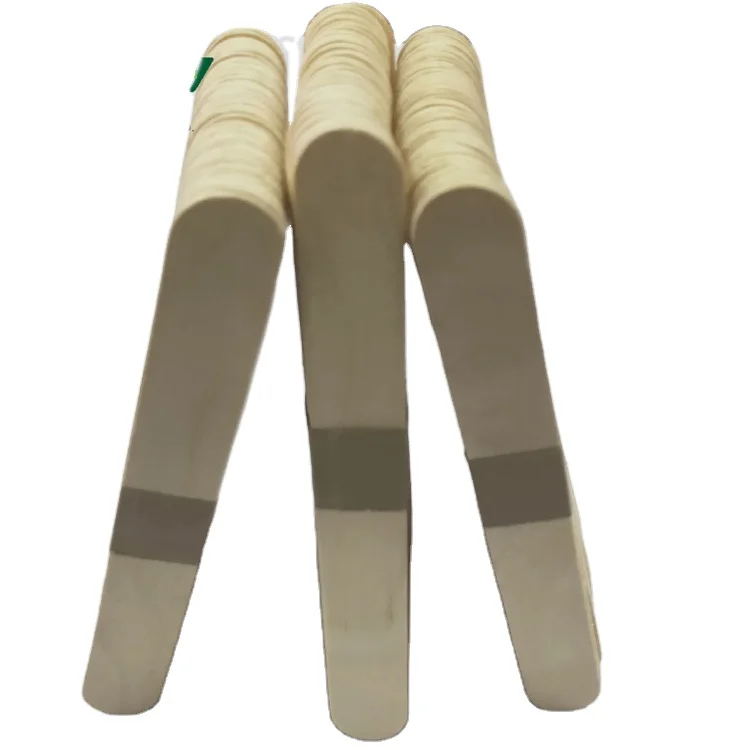 Factory wholesale individual taste free wooden tongue depressor for adults