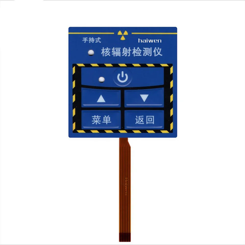 Screen Printing PET/PC Graphic Overlay Custom Membrane Keypad Keyboard Switch Sticker