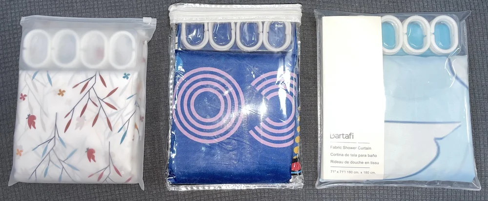 
Nordic 3D Polyester Black White Geometric Bath Shower Curtain, Modern Printing Fabric Children Bathroom Bathroom Curtain/ 