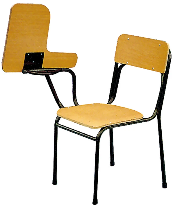 study chair with writing pad school furniture classroom student chair