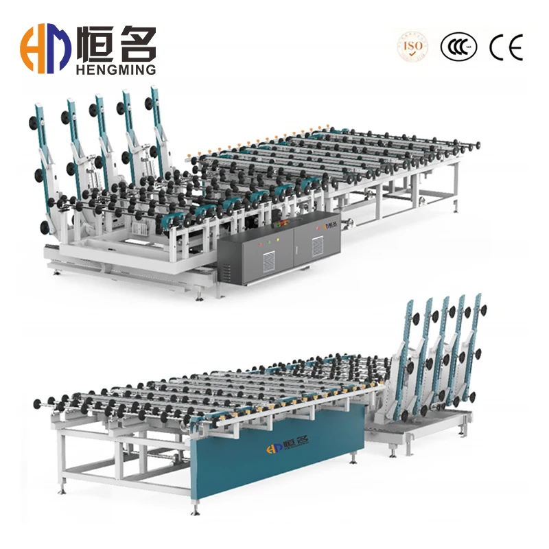 High-Speed Glass Loading and Unloading Machine with Vacuum System & Safety Features