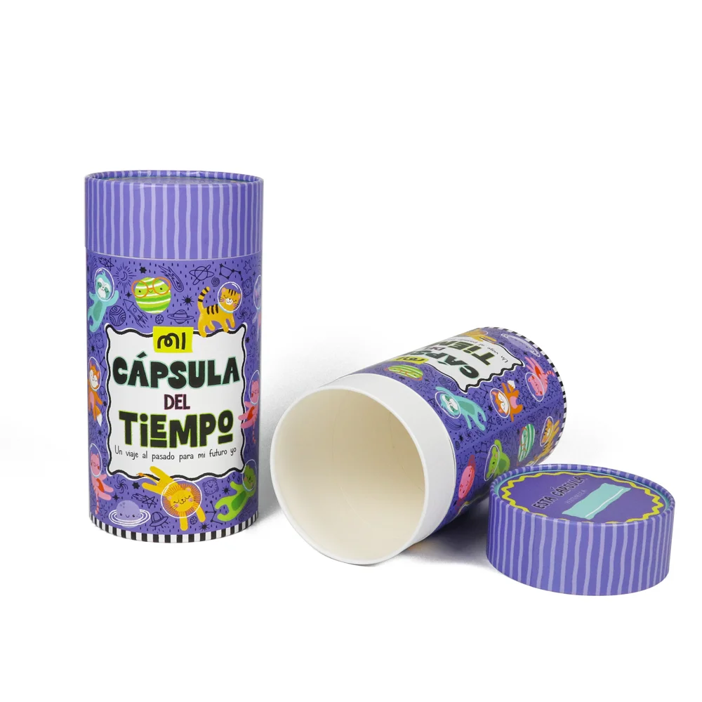 Biodegradable Eco Friendly Shampoo Conditioner Tube Packaging Box Cosmetic Skincare Perfume Cylinder Cardboard Box Paper Tube