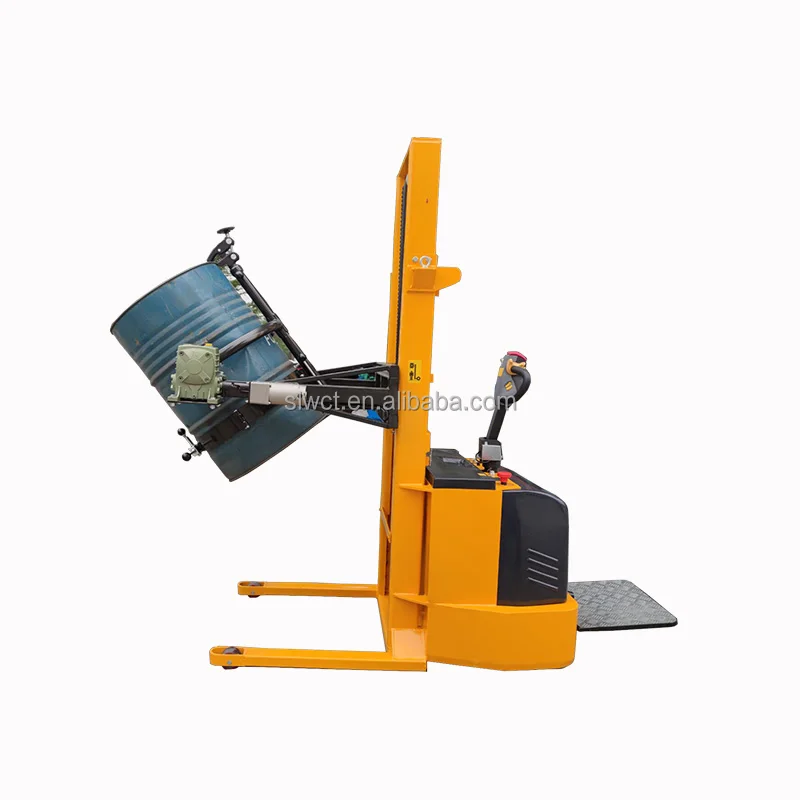 Fully Electric  Hydraulic Self Propelled  2400mm Drum Lift Stacker