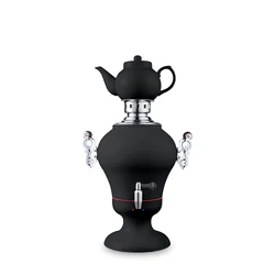 modern imperial stainless steel electric russian tea kettle samovar