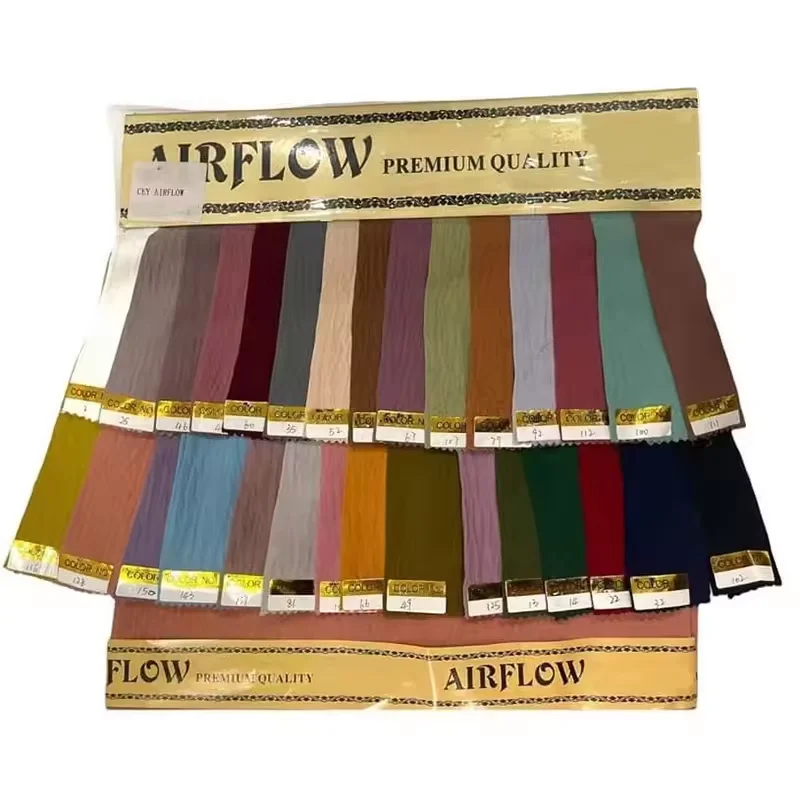 100% Polyester crepe CEY Crinkle Fabric PD Plain Soft CEY Air Flow Fabric For  Dresses