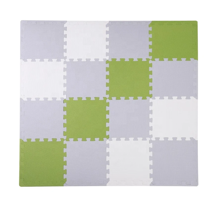 
16pcs Non Toxic Baby Play Mat Soft Foam Puzzle Mat 12x12