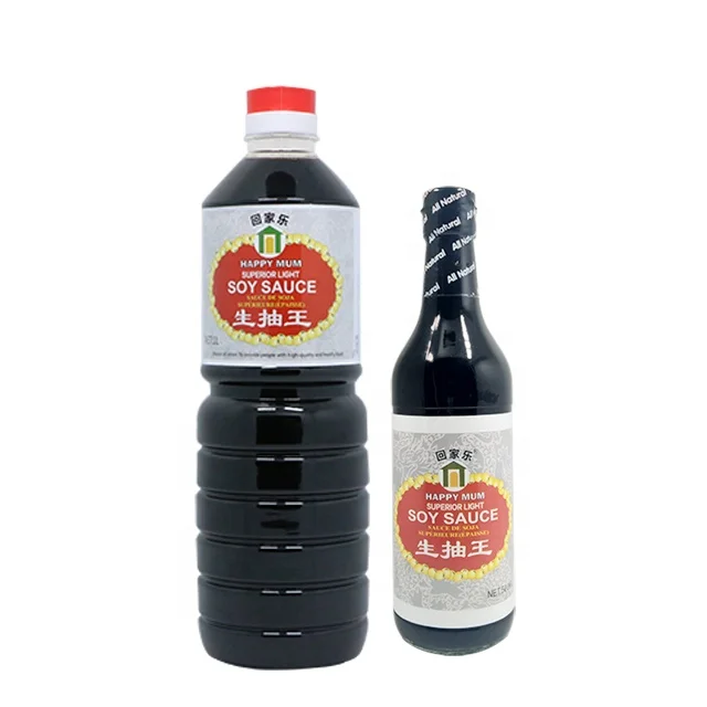 OEM label BRC Salsa Soja Soy Sauce 500ml PET Wholesale