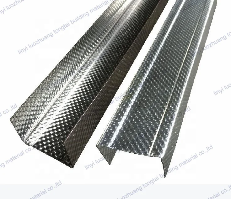 Galvanized Steel Metal Stud Prices Drywall Partition System Galvanized  Corner Bead Stud Track