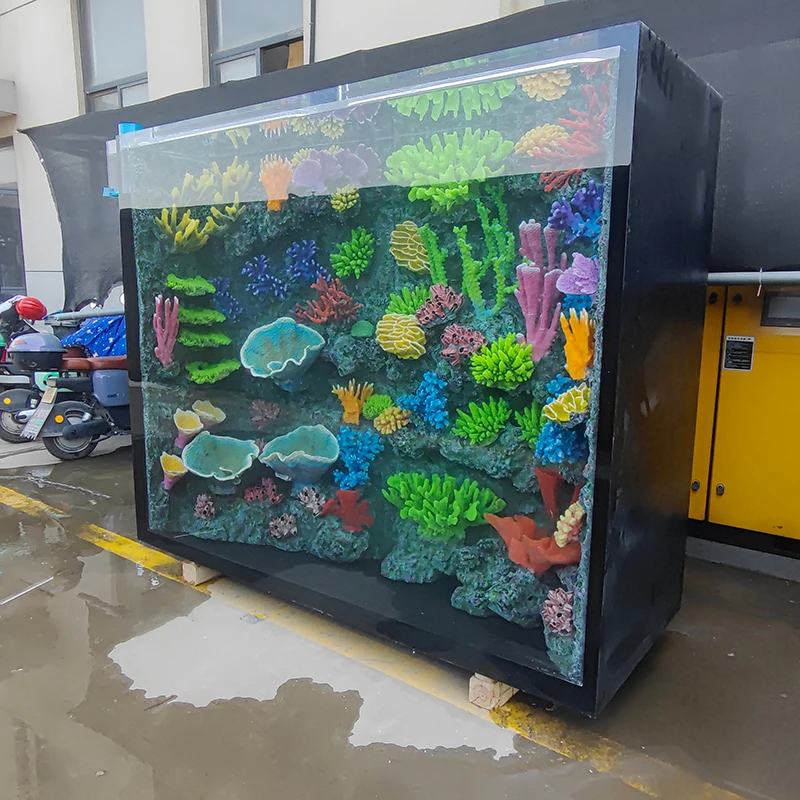 Bestselling jellyfish aquarium rimless ultra clear acrylic glass 2000 liter fish tank