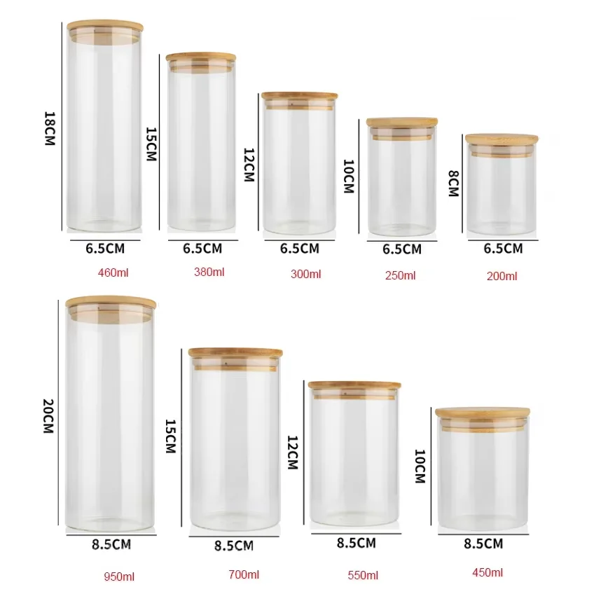 Wholesale Round Wide Mouth yogurt jar food container grade glass pudding bottles