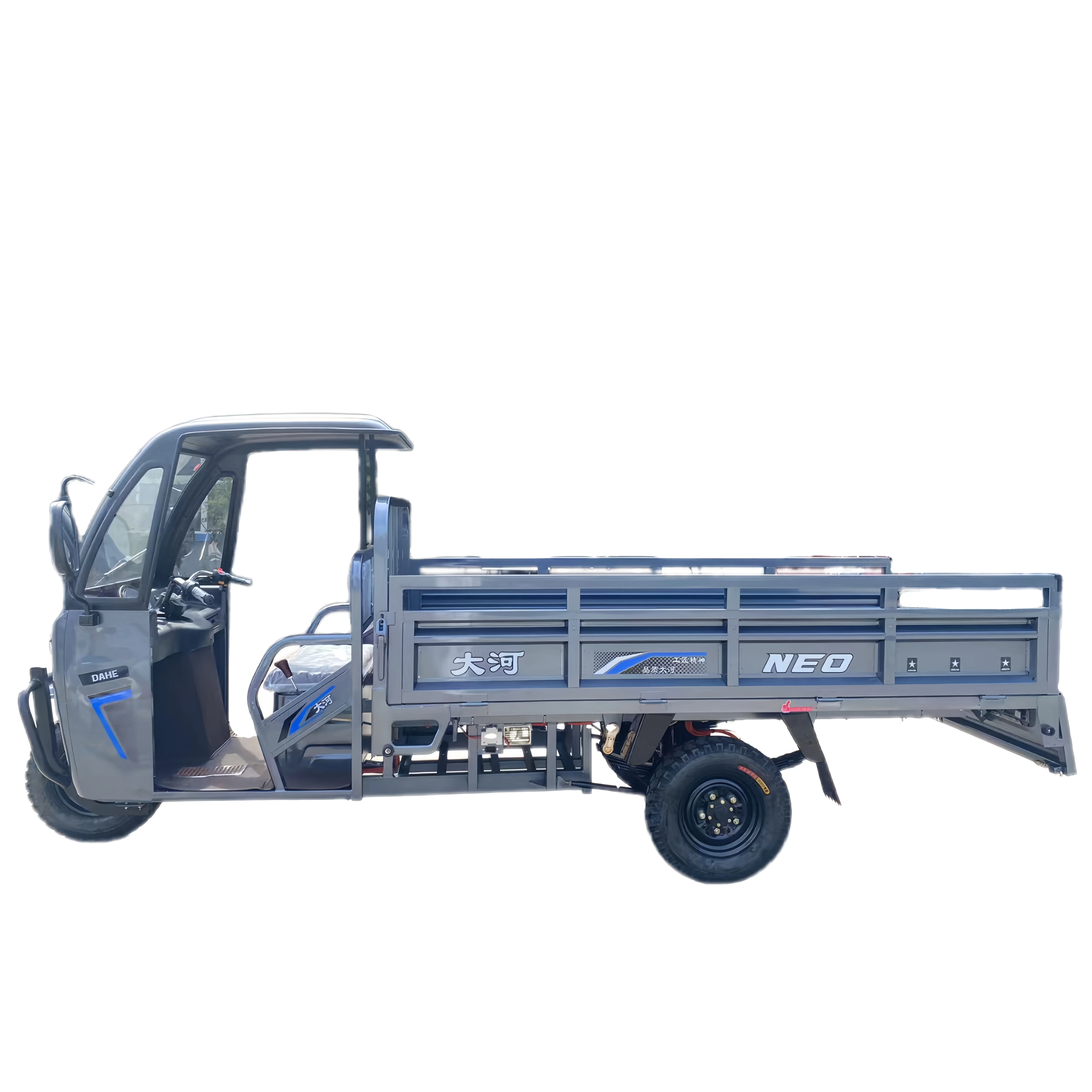 Popular Heavy Loading Electric Tricycle 2000w Big Power 3-wheel Cargo Loader Motorized Drive For Passenger Cargo Use