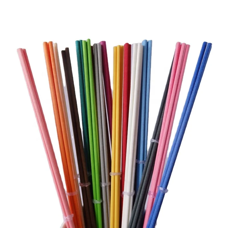 Different size fragrance fiber sticks