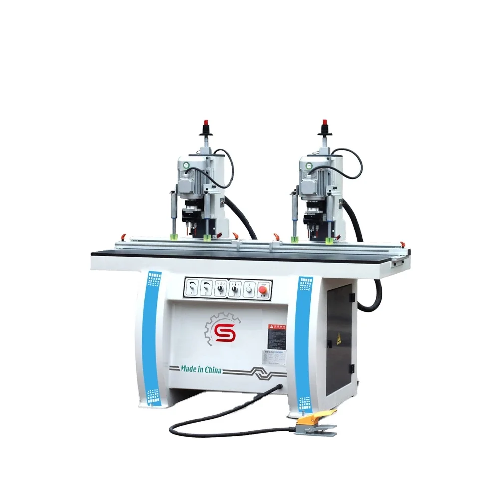 MZB73032 Two Head Hinge drill machine Cabinet Drilling Machine