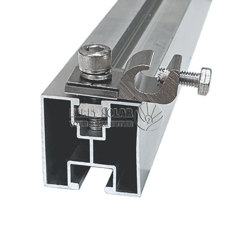 Solar Power Plant 50 KW Solar Mounting System High Quality Copper Terminal Crimp Grounding Lug