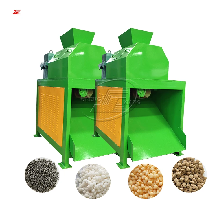 NPK Fertilizer Double Roller Press Granulator Machine Compound Fertilizer Granulating Machine