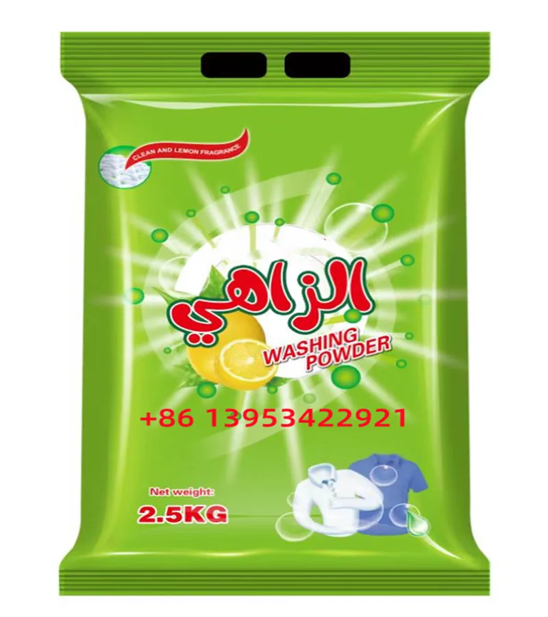 High Foam Strong Fragrance  100g 700g 2.5kg Detergent Powder/Laundry Washing Powder To Yemen Market