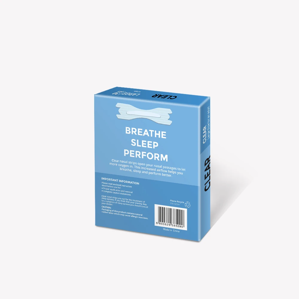Best Selling Products Sleeping Clear Nose Patch Help Stop Snoring Better Breathe Nasal Strips