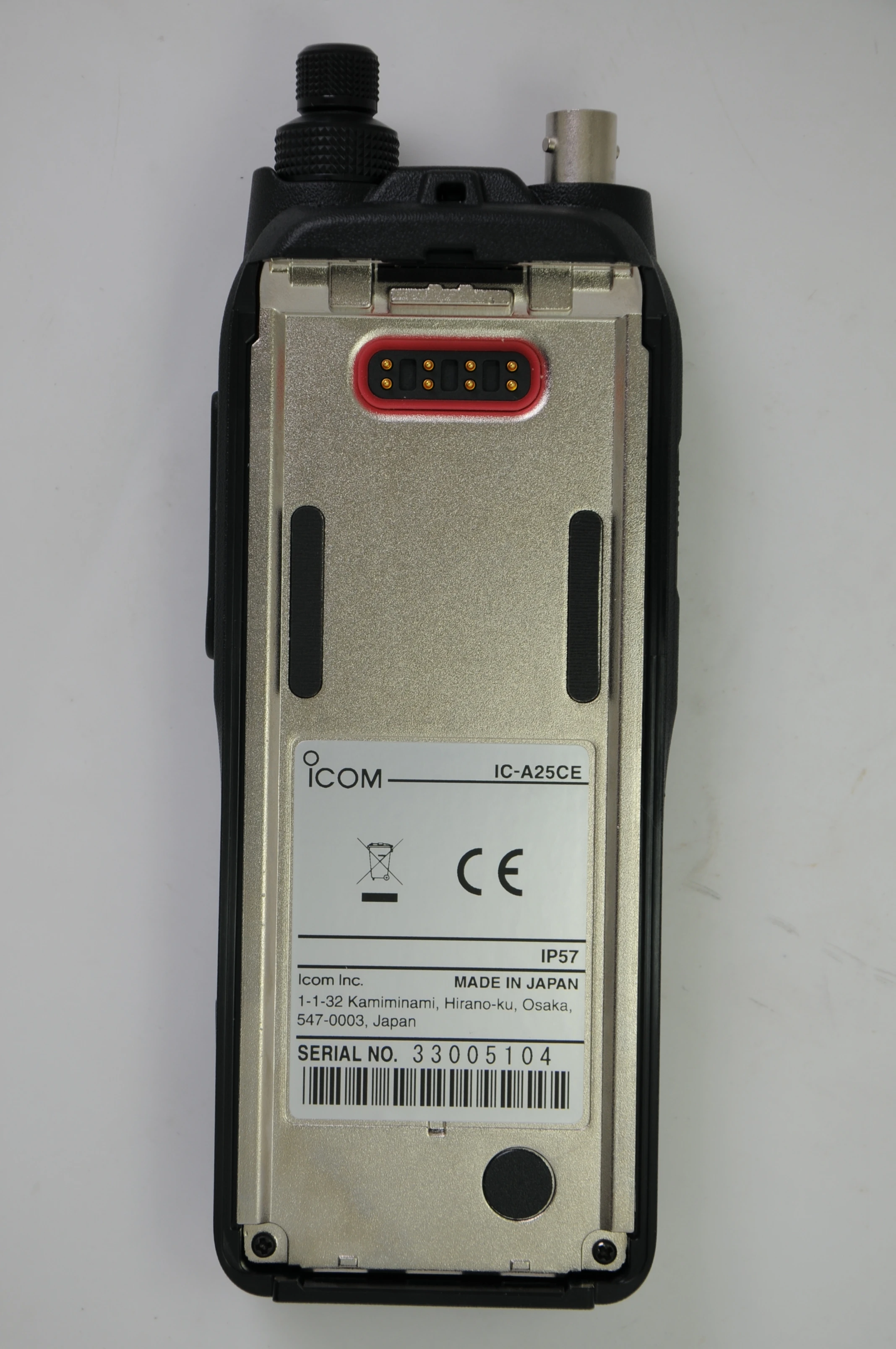 IC A25CE  A25C  VHF AIR BAND TRANSCEIVERS walkie talkie  radio