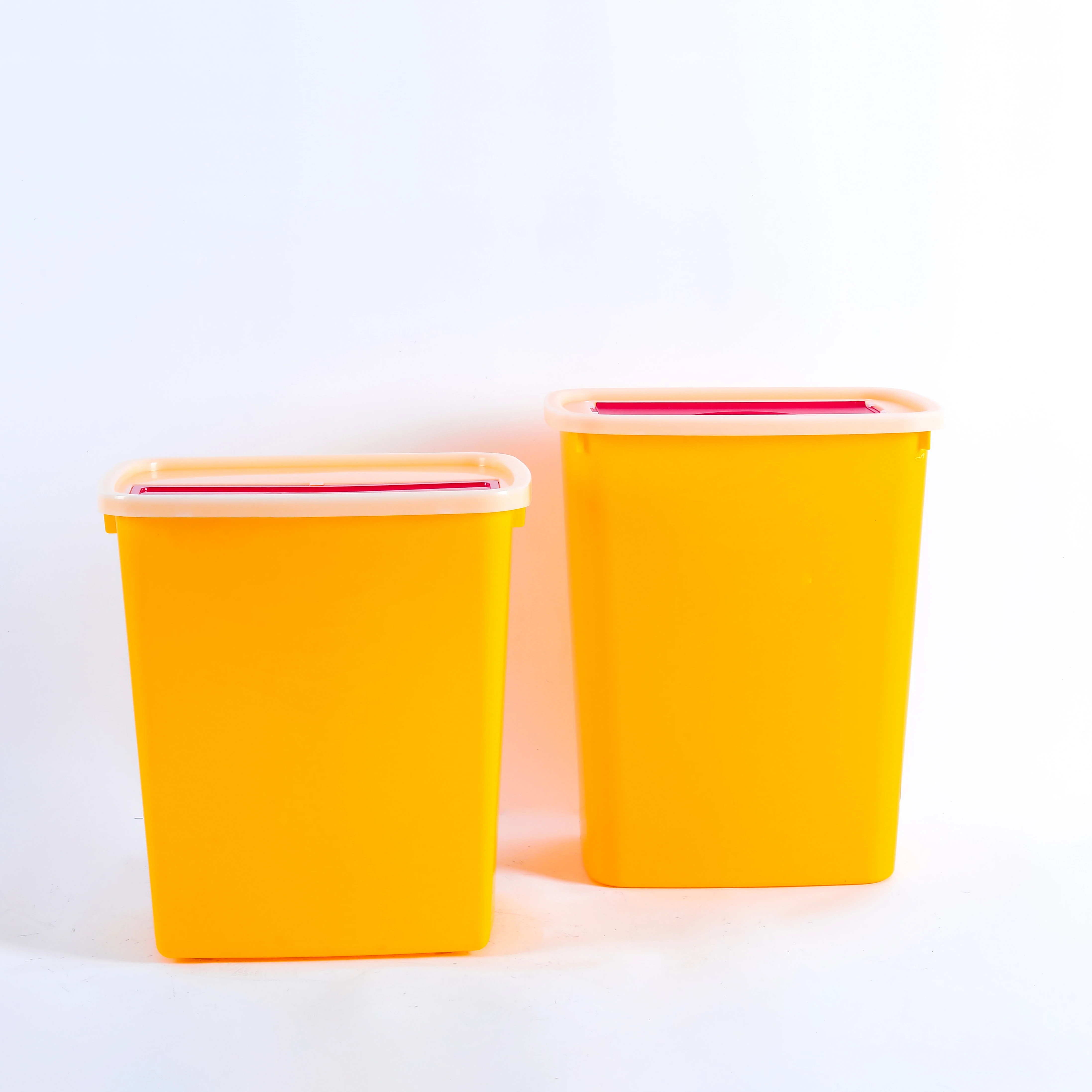 5L Hospital Disposal Syringe Needle Sharp Container Medical Waste Recycling Safety Box Disposable Varnishing